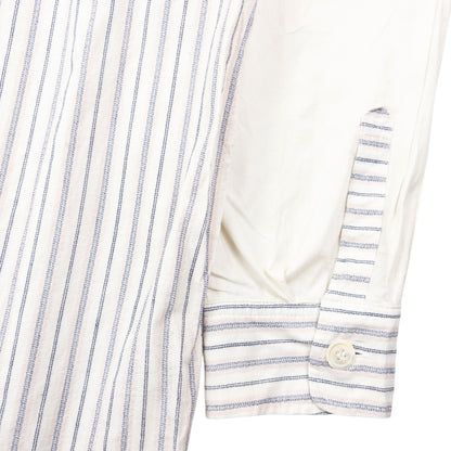 Vintage 90s CP Company Striped Long Sleeve Button Up Shirt Size S