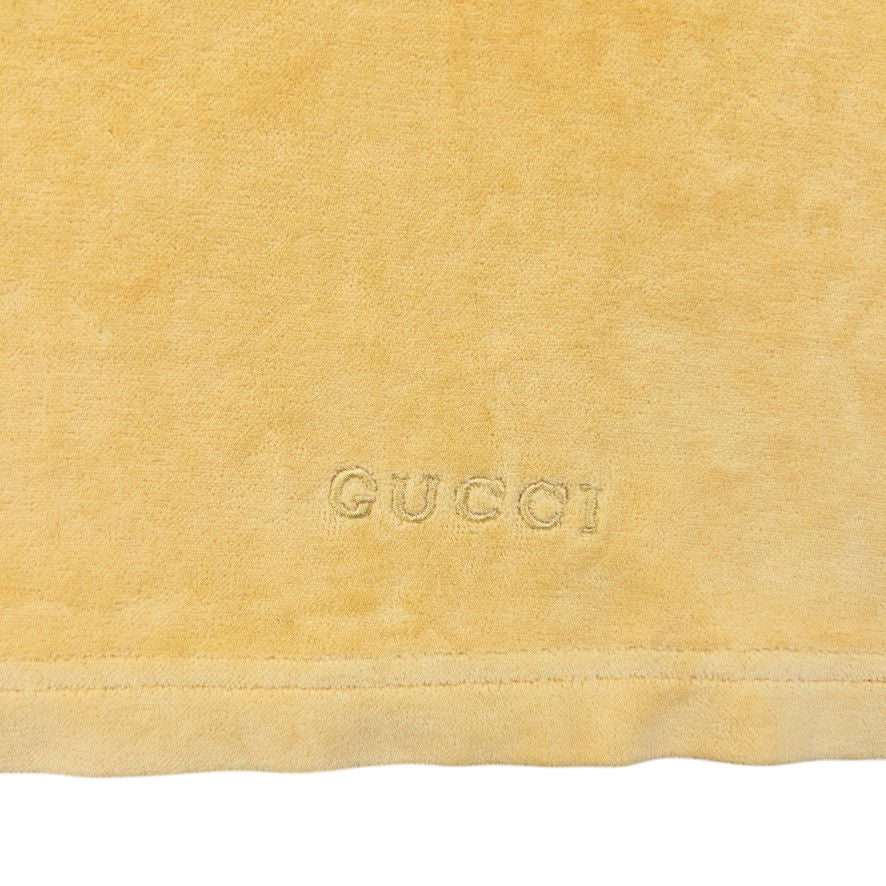 Vintage 90s Gucci By Tom Ford Velour Sleeveless Turtleneck Jumper Size L