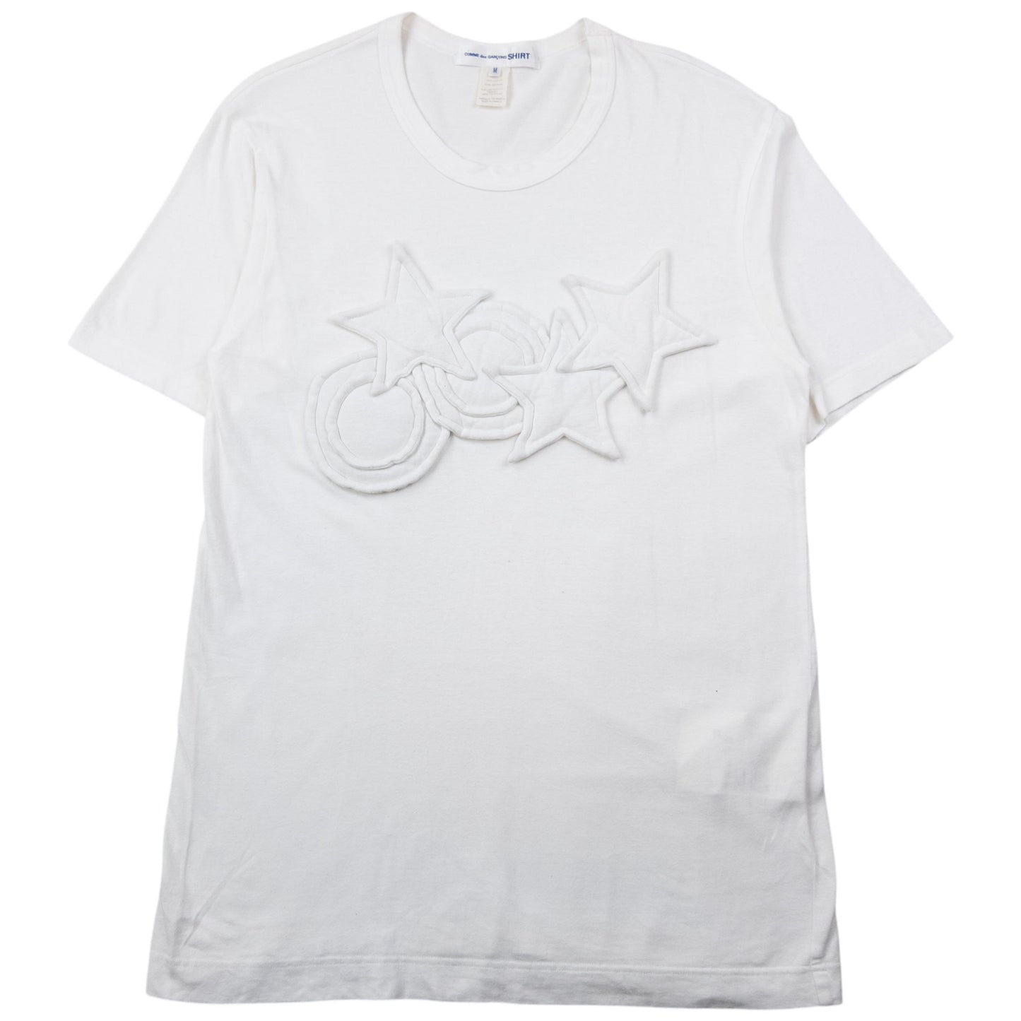 Vintage Comme Des Garçons SHIRT Applique T Shirt Size M