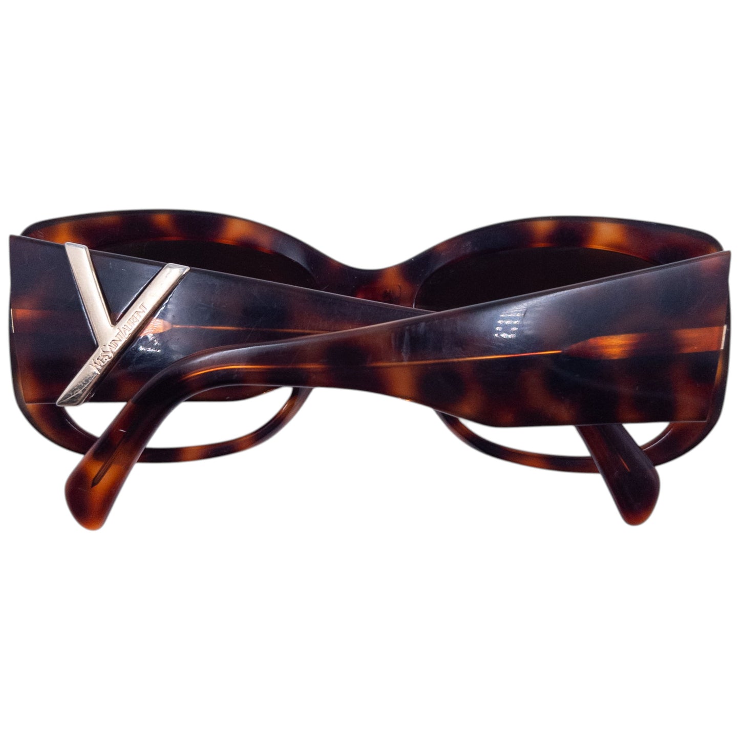 Vintage 2000s YSL Yves Saint Laurent Tortoise Shell Sunglasses