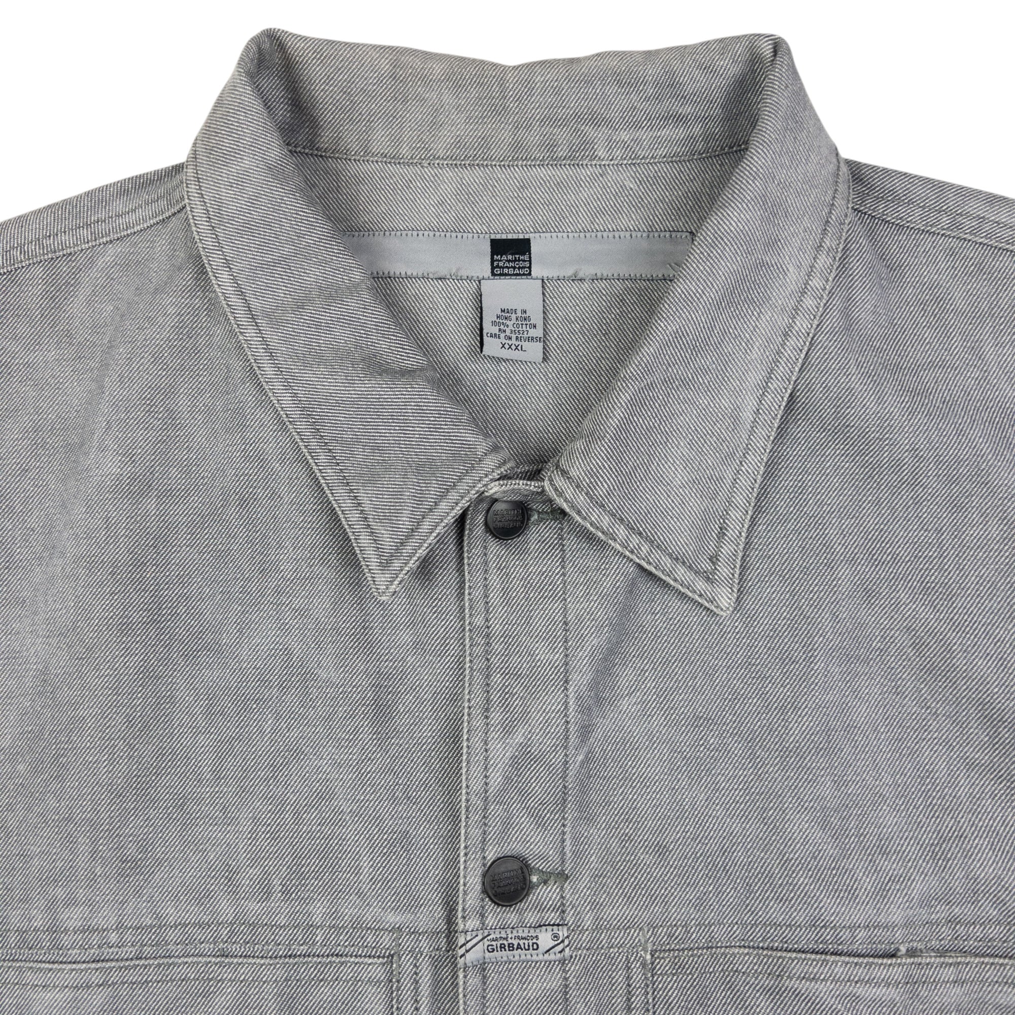 Vintage Marithe + Francois Girbaud Button Up Denim Jacket Size XXL