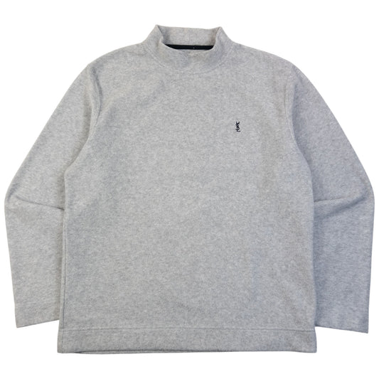 Vintage 2000s YSL Yves Saint Laurent Fleece Sweatshirt Size M