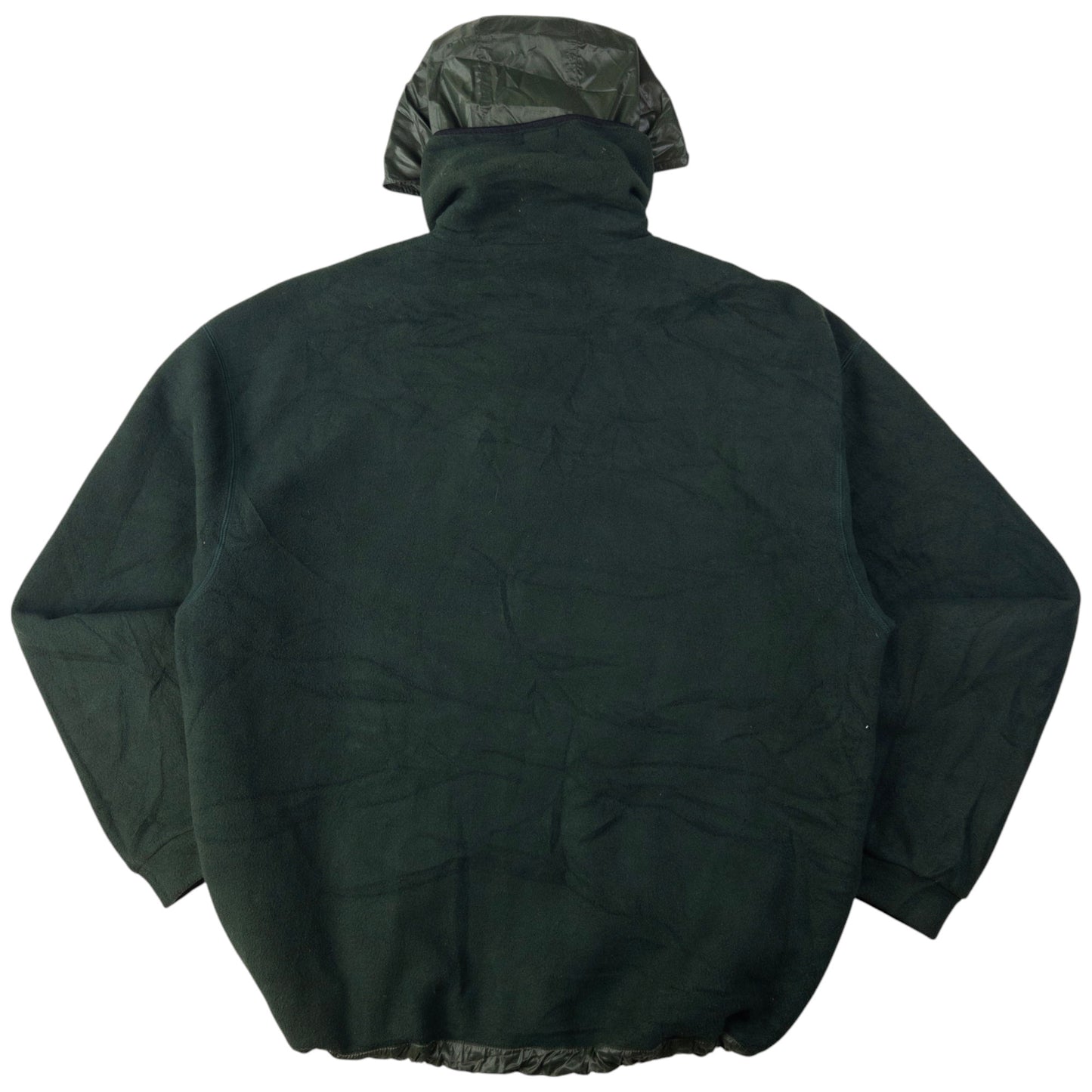 Vintage Moncler Q Zip Reversible Fleece Jacket Size L