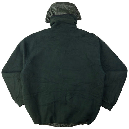 Vintage Moncler Q Zip Reversible Fleece Jacket Size L