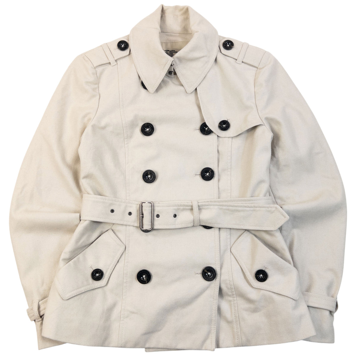 Vintage 2000s Burberry Belt Waist Jacket Womens Size S