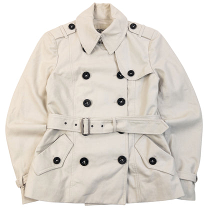 Vintage 2000s Burberry Belt Waist Jacket Womens Size S
