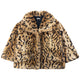 Vintage Miu Miu Faux Fur Leopard Print Jacket Womens Size S