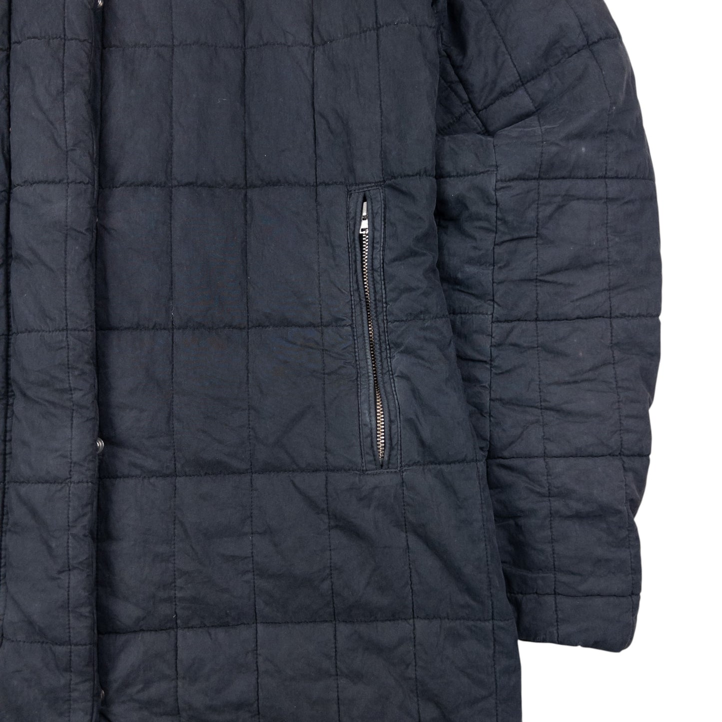 Vintage 2003 CP Company Longline Quilted Jacket Womens Size L