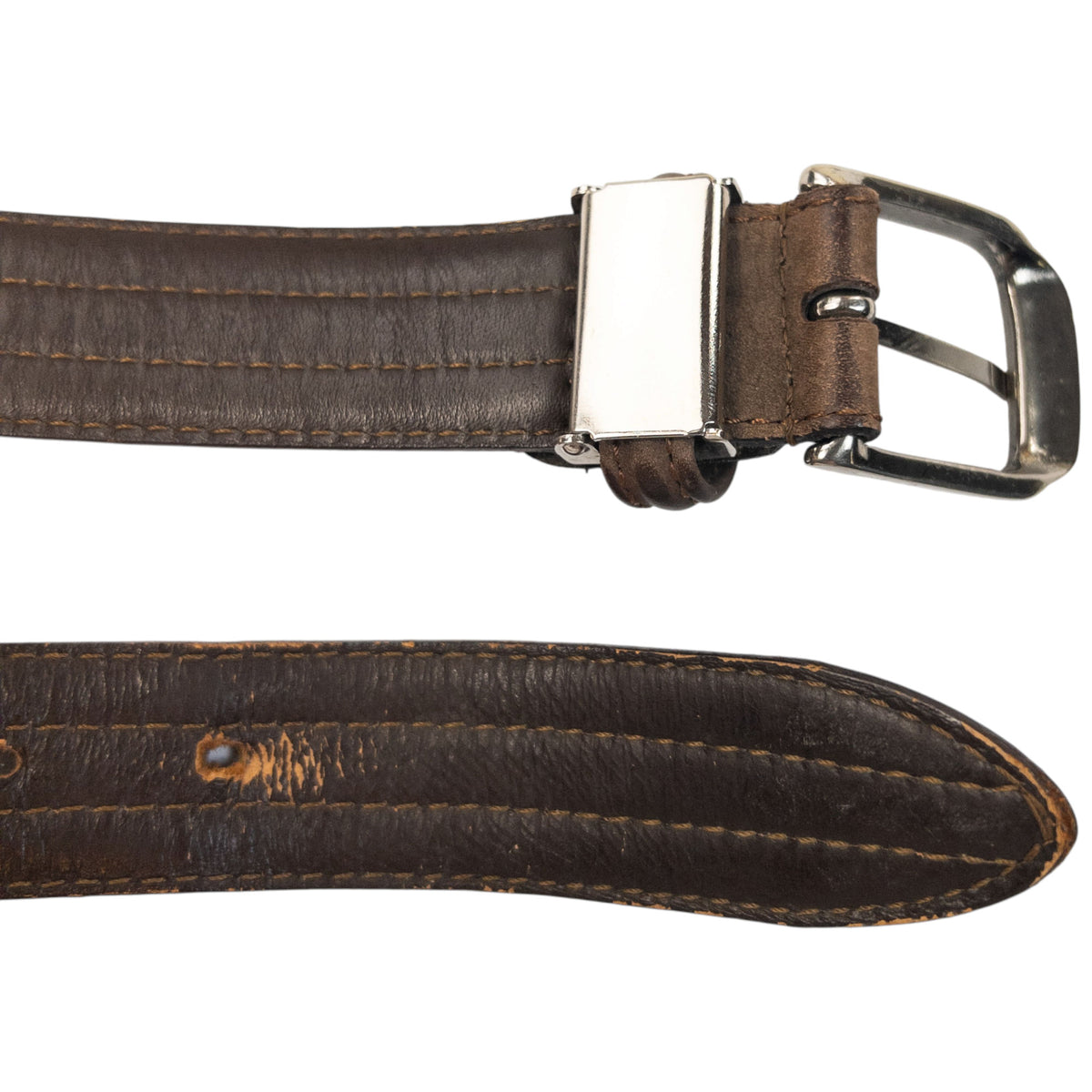 Vintage 90s Balenciaga Leather Belt Size M