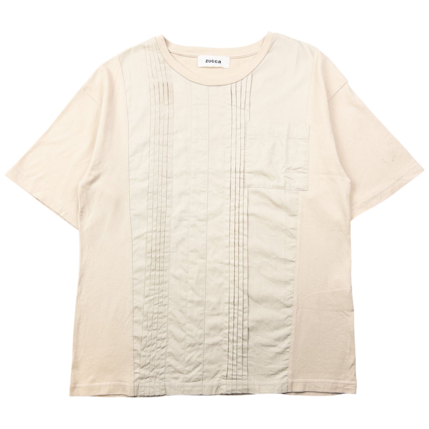 Vintage 2000s Cabane De Zucca By Issey Miyake Pleated T Shirt Size S