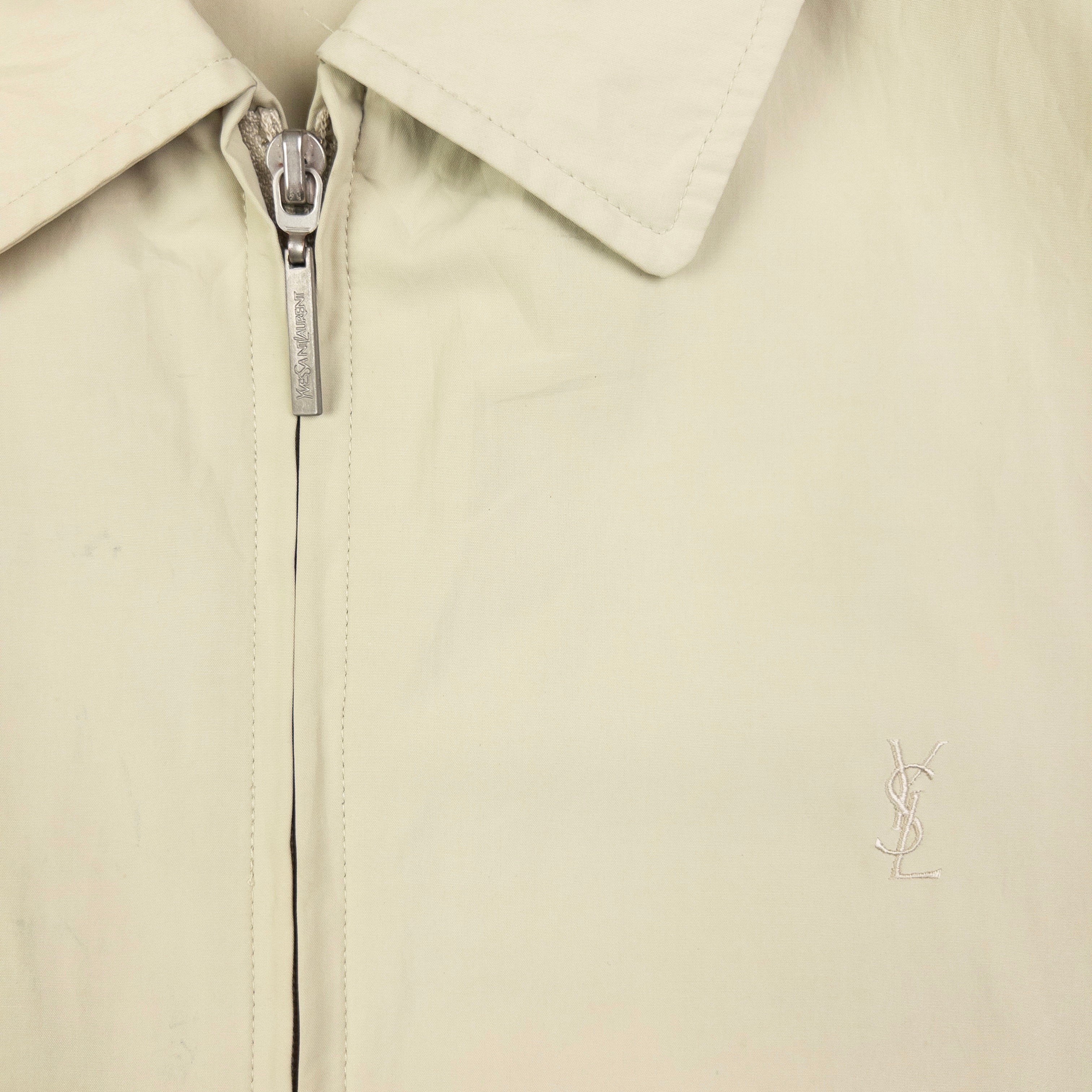 Vintage YSL Yves Saint Laurent Harrington Jacket Size M