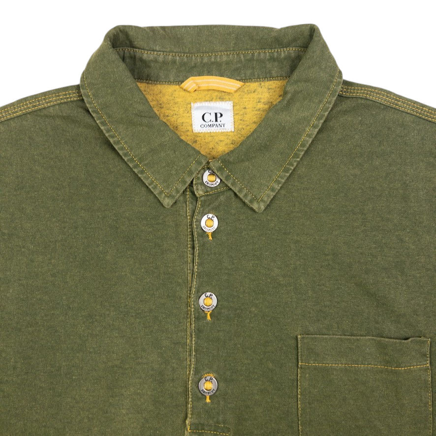 Vintage CP Company Sleeveless Polo Shirt Size M