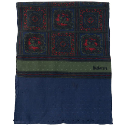 Vintage 80s Burberry Silk Scarf