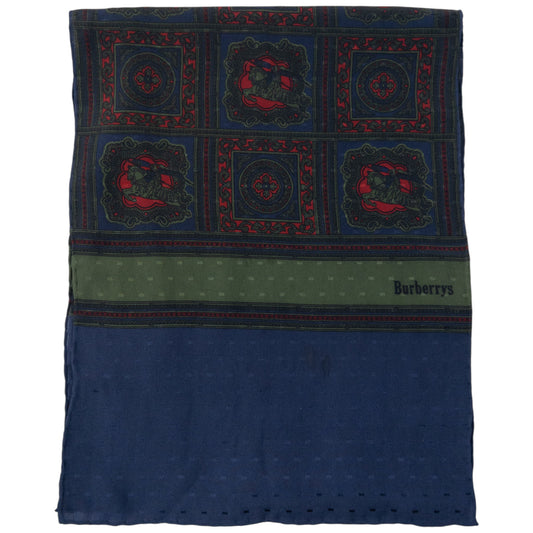 Vintage 80s Burberry Silk Scarf