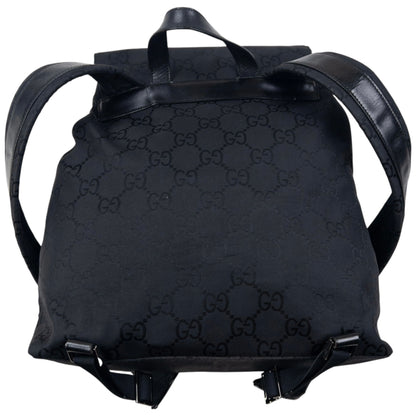 Vintage 2000s Gucci Monogram Bucket Backpack