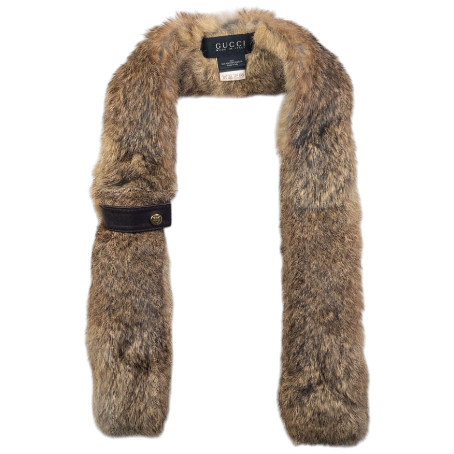 Vintage Gucci Fur Scarf