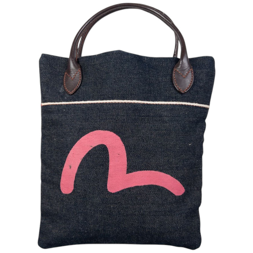 Vintage Evisu Gull Japanese Denim Handbag