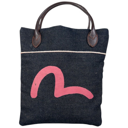 Vintage Evisu Gull Japanese Denim Handbag