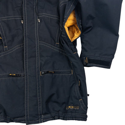 Vintage Oakley Zip Up Snowboarding Jacket Size L