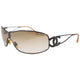 Vintage 2000s Chanel Wire Logo Sunglasses