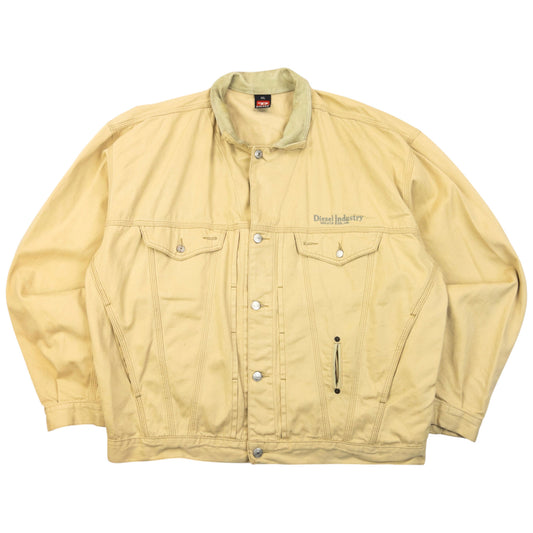 Vintage Diesel Industry Button Up Jacket Size XXL