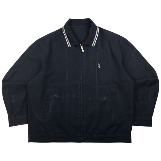 Vintage YSL Yves Saint Laurent Harrington Jacket Size M