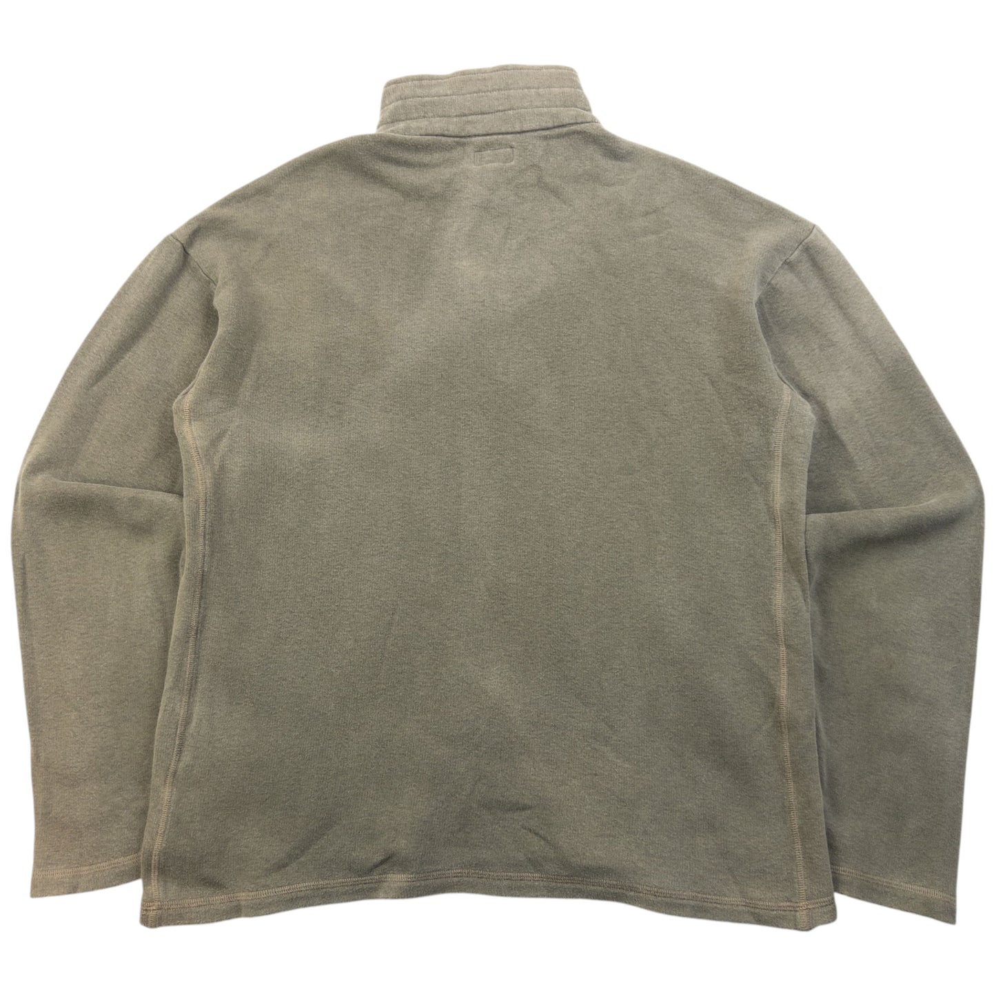 Vintage 2000s Armani Jeans Q Zip Hemp Sweatshirt Size XS