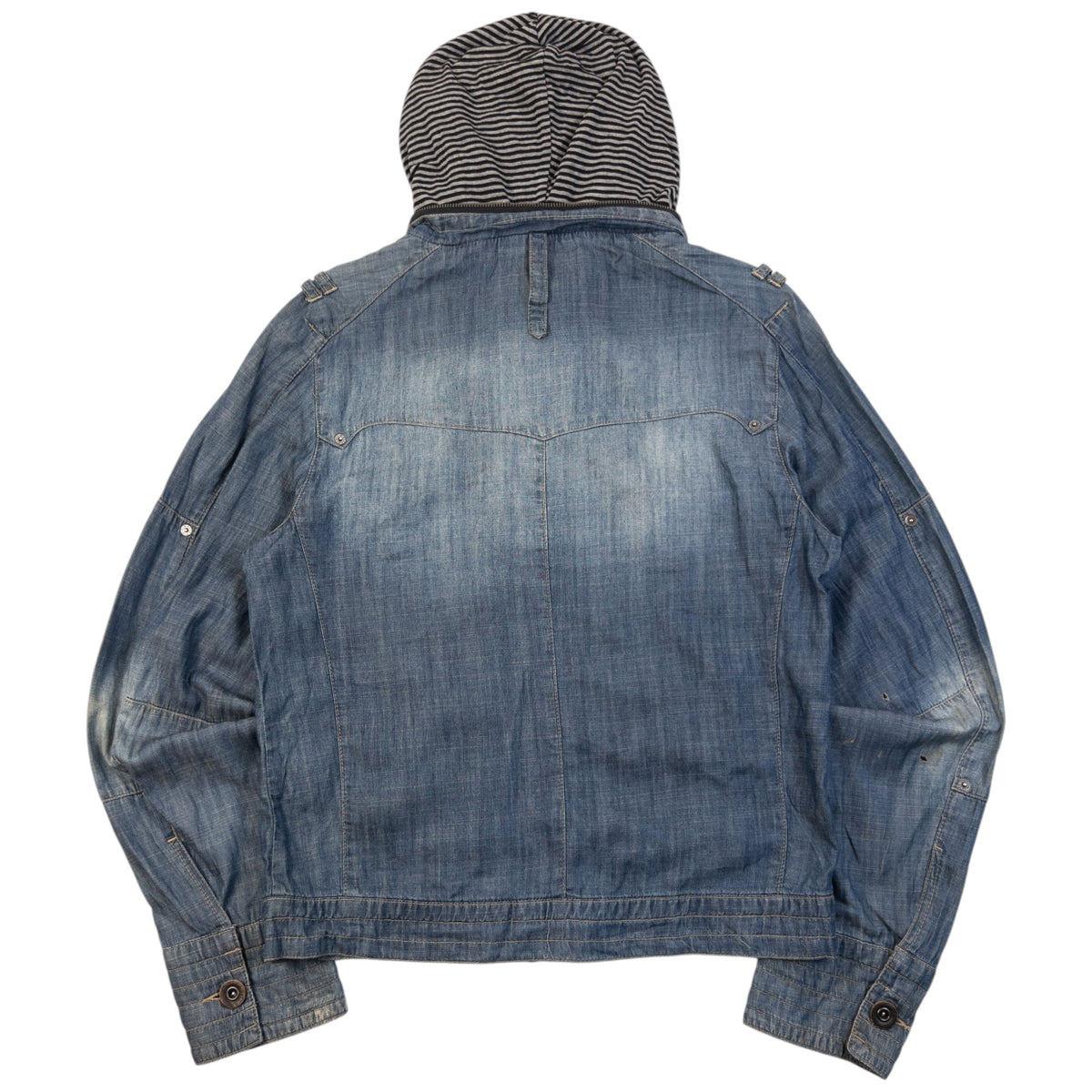 Vintage 2000s PPFM Lightweight Denim Jacket Size S