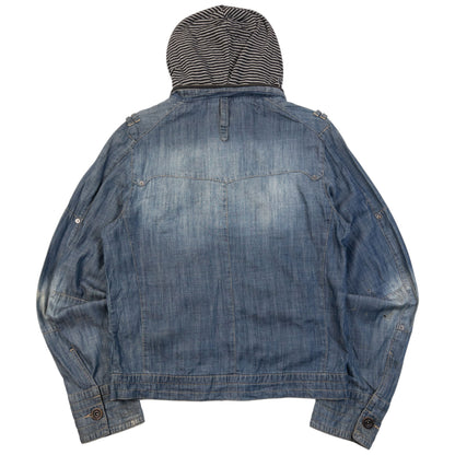 Vintage 2000s PPFM Lightweight Denim Jacket Size S