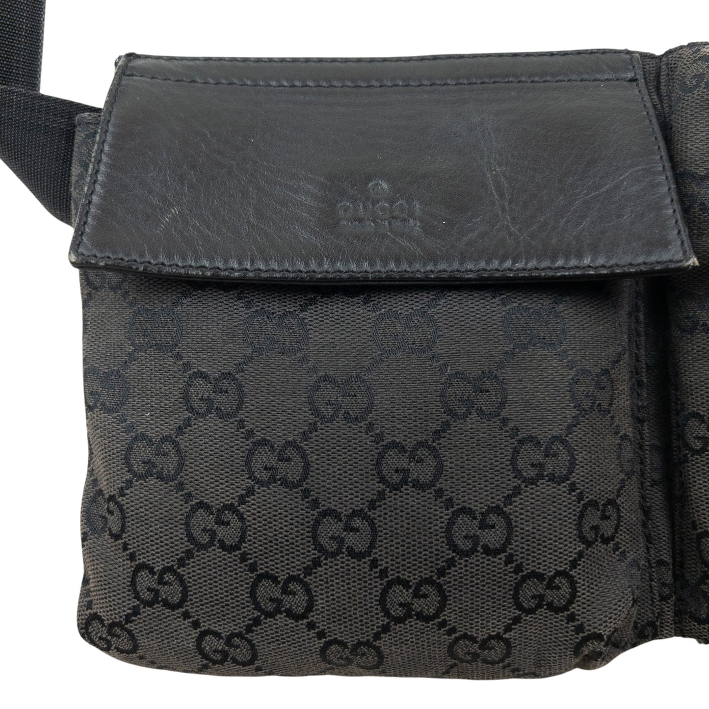 Vintage 2000s Gucci Monogram Crossbody Bag