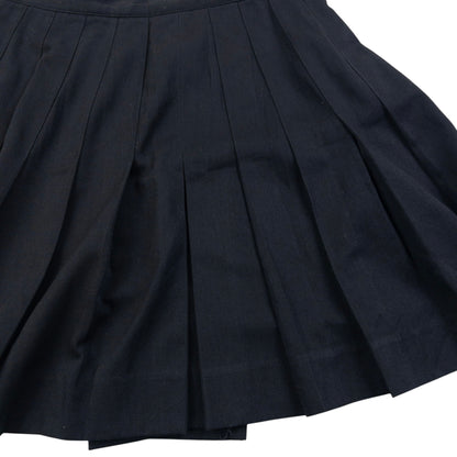 Vintage 90s GAP Pleated Wrap Mini Skirt Womens Size W24