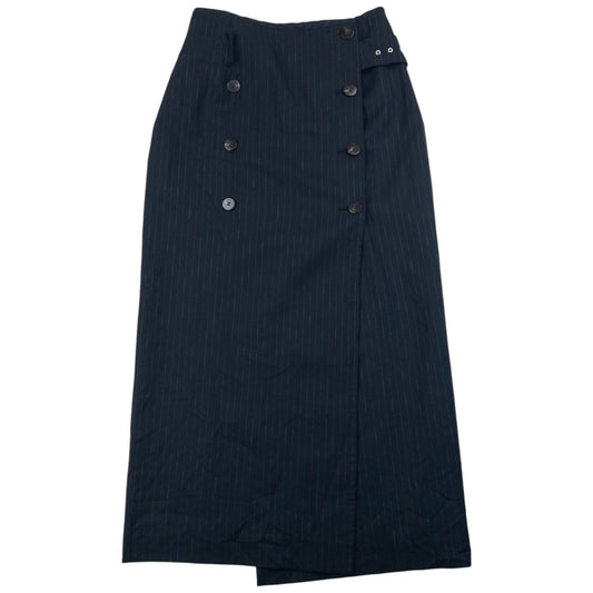 Vintage 80s Jean Paul Gaultier Pinstrope Skirt Womens Size W24