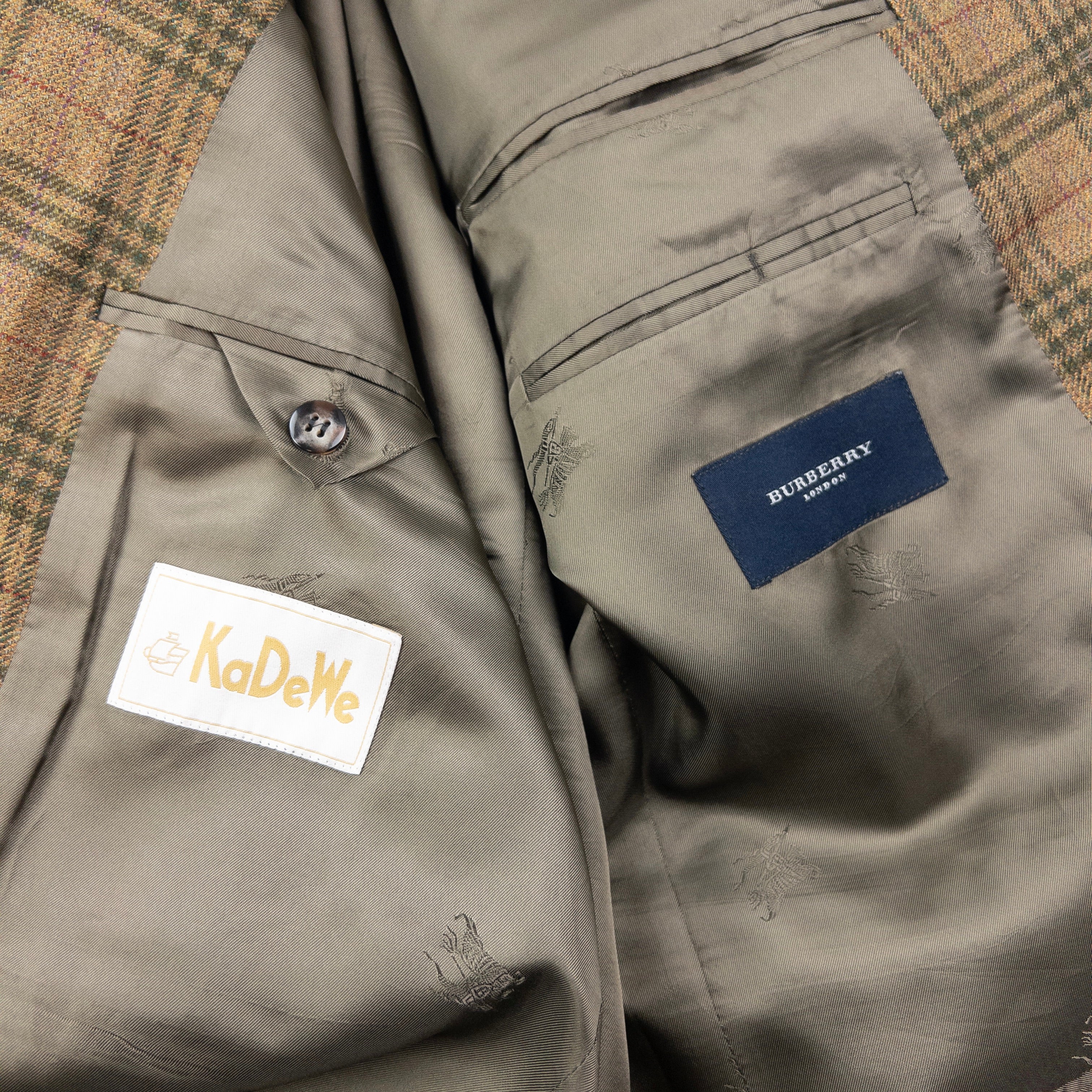 Vintage 2000s Burberry Nova Check Button Up Blazer Jacket Size M