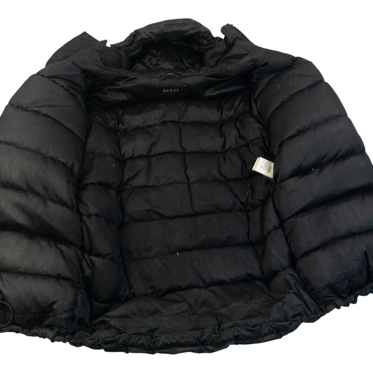 Vintage 2000s Gucci Zip Up Padded Jacket Size XXL