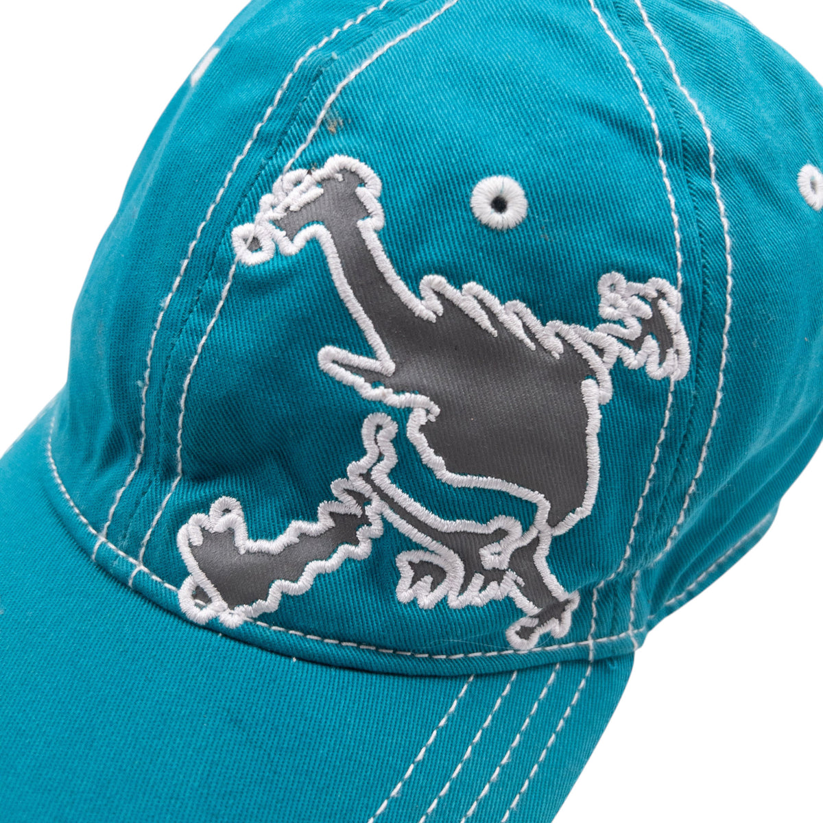 Vintage 2000s Oakley Embroidered Skull Hat