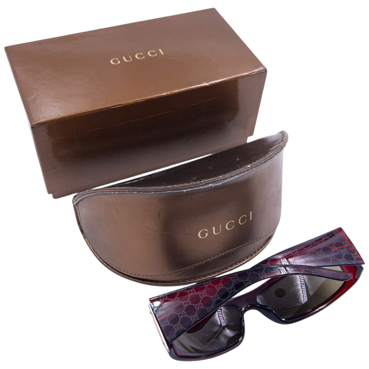 Vintage 2004 Gucci By Tom Ford Monogram Sunglasses