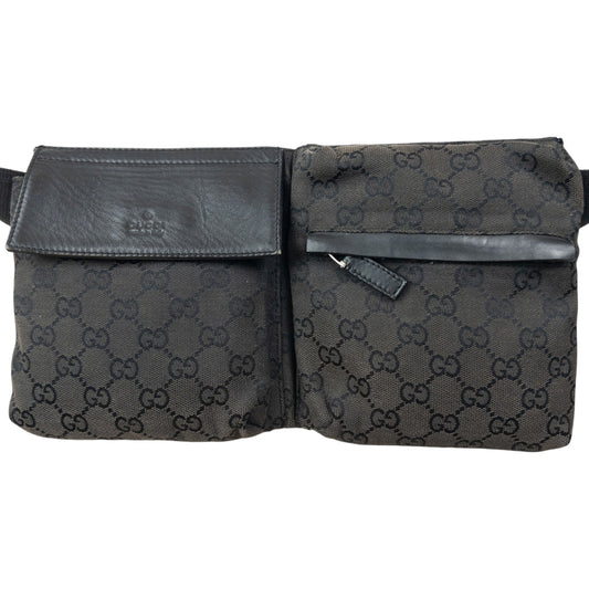 Vintage 2000s Gucci Monogram Crossbody Bag