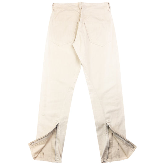 Vintage Yohji Yamamoto Zip Cuff Trousers Size W28