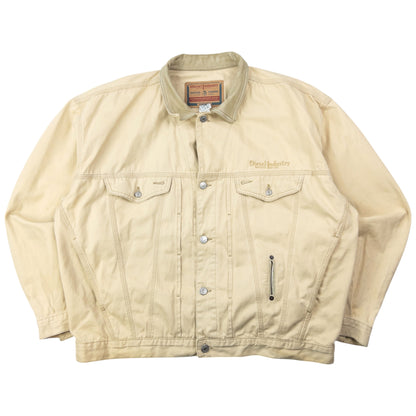 Vintage 2000s Diesel Industry Button Up Jacket Size XXL