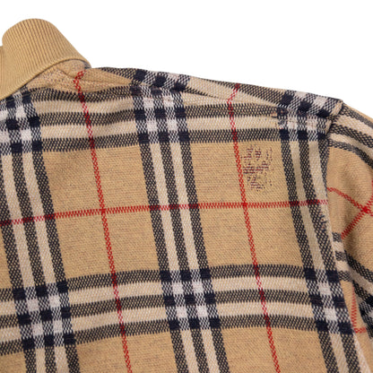 Vintage Burberry Nova Check Polo Shirt Size S