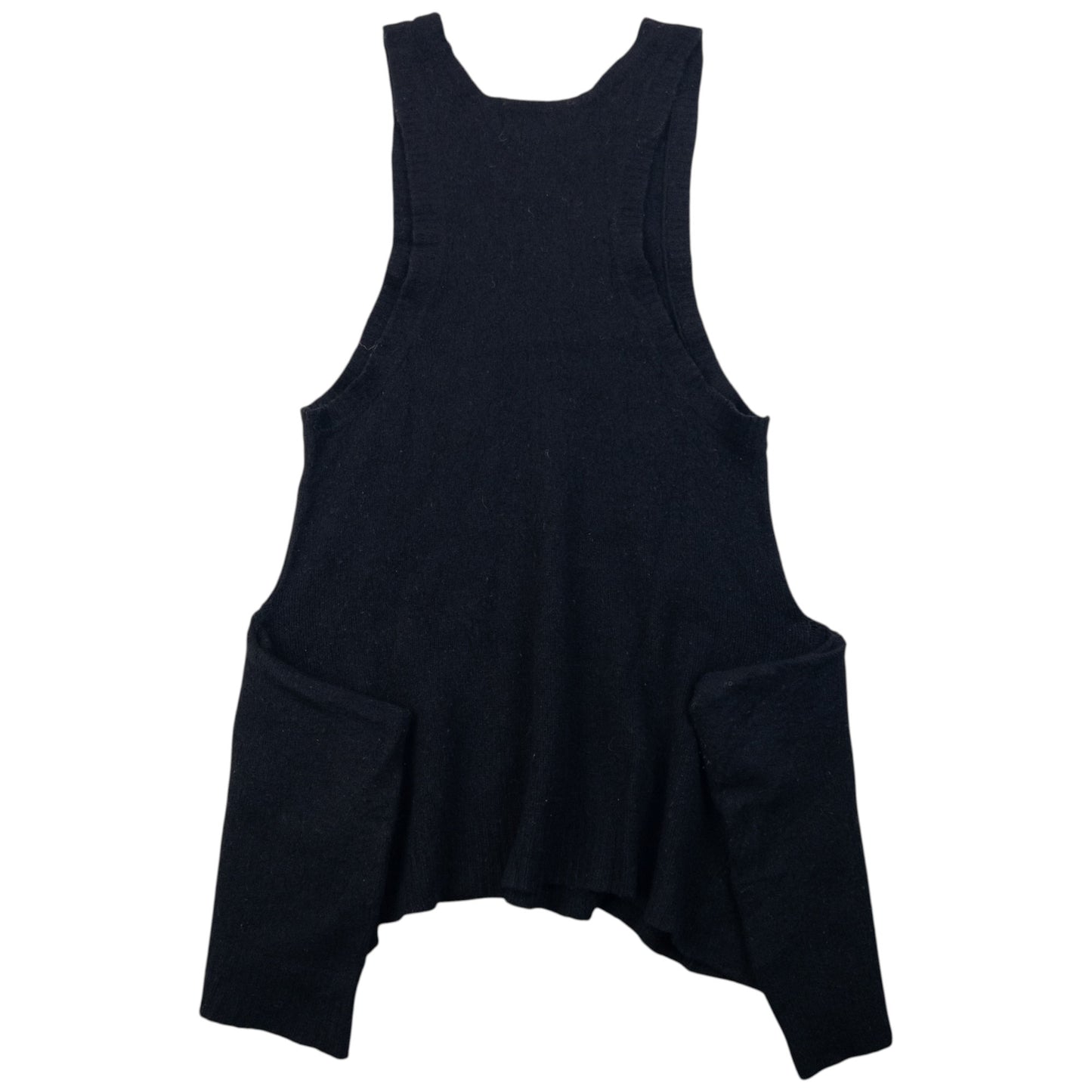 Vintage 90s Yohji Yamamoto Wool Vest Top Womens Size S