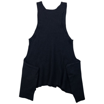 Vintage 90s Yohji Yamamoto Wool Vest Top Womens Size S