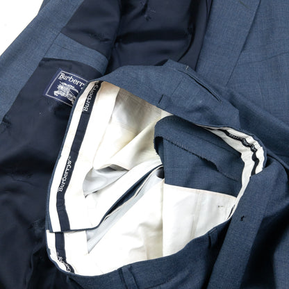 Vintage Burberry Jacket & Trousers Suit Set Size XL