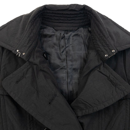 Vintage 2000s Burberry Black Label Belt Waist Trench Jacket Womens Size M