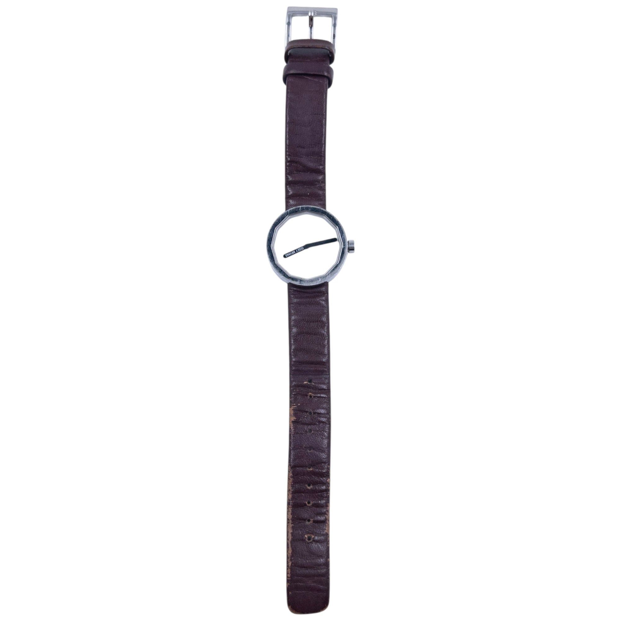 Vintage Issey Miyake Twelve Leather Watch