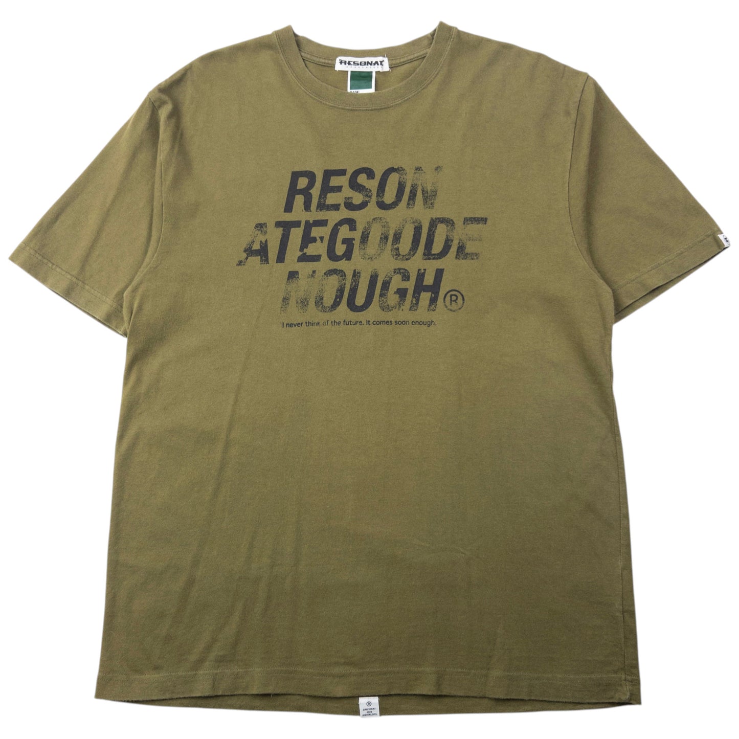 Vintage 90s Good Enough RESONATE Future Graphic T Shirt Size M