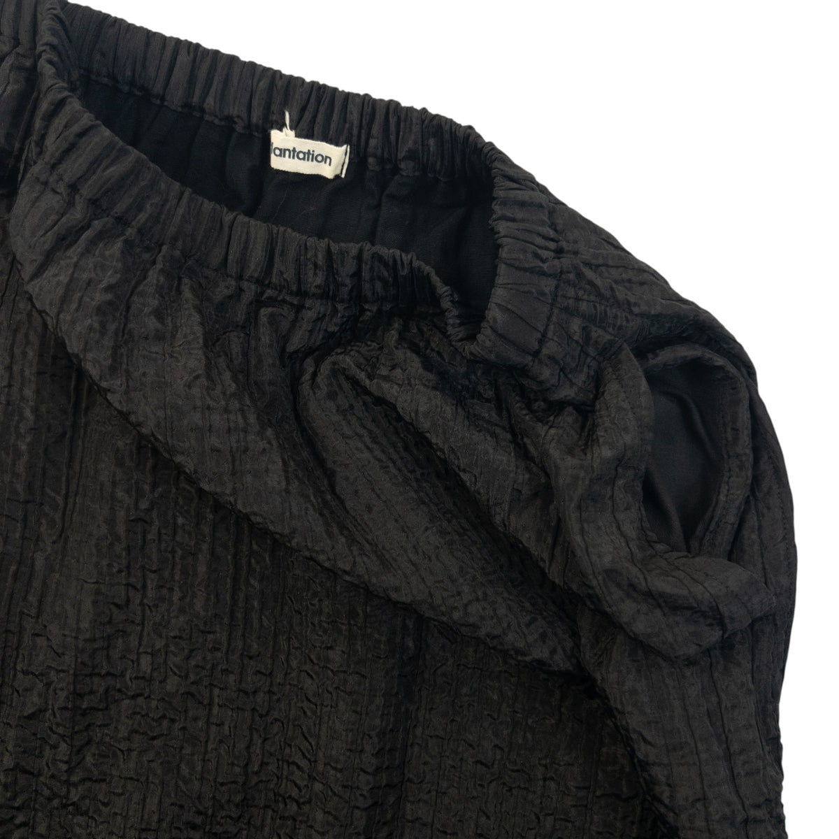 Vintage 90s Plantation By Issey Miyake Crinkle Skirt Womens One Size