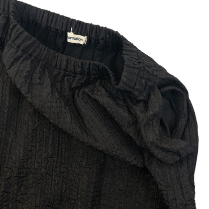 Vintage 90s Plantation By Issey Miyake Crinkle Skirt Womens One Size