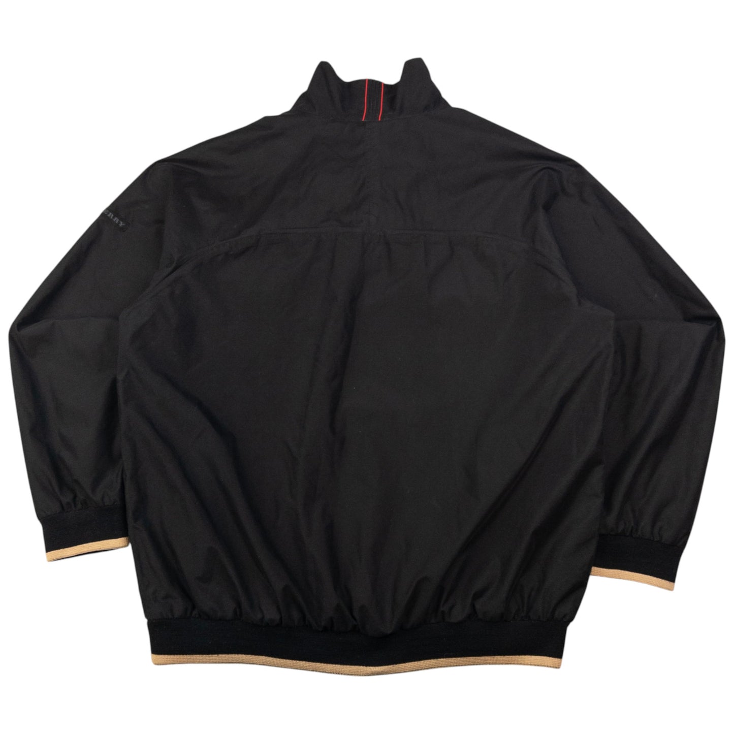 Vintage Burberry Q Zip Jacket Size L