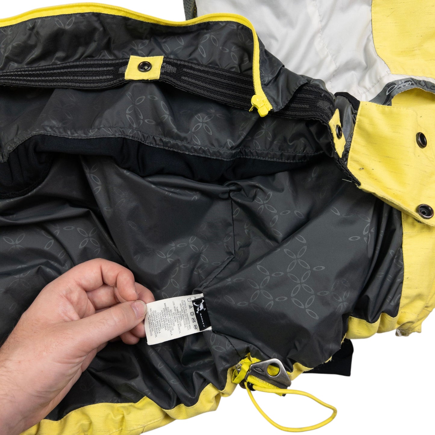 Vintage Oakley Zip Up Puffer Snowboarding Jacket Size M